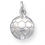 Picture of Sterling Silver Soccerball Charm