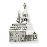 Picture of Sterling Silver 3-D Church Charm