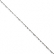 Picture of Sterling Silver 1.75mm Curb Chain anklet