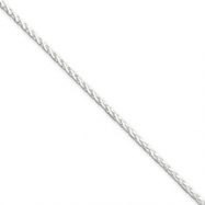 Picture of Sterling Silver 1.5mm Diamond-Cut Spiga Chain