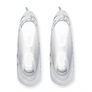 Picture of Sterling Silver Fancy Hoop Earrings