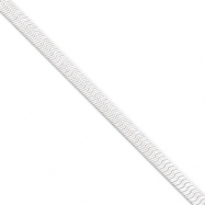 Picture of Sterling Silver 7mm Magic Herringbone Chain bracelet