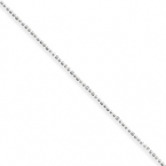 Picture of Sterling Silver 1mm Beaded Necklace chain