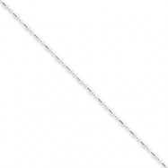 Picture of Sterling Silver 1.5mm Fancy Beaded Necklace chain