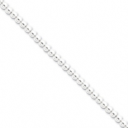 Picture of Sterling Silver Necklac Beaded Box Chain