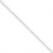 Picture of Sterling Silver Necklac Beaded Box Chain