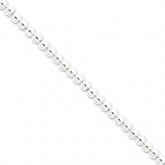 Picture of Sterling Silver Necklac Beaded Box Chain