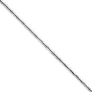 Picture of Sterling Silver 1.65mm Octagonal Snake Chain anklet