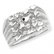 Picture of Sterling Silver Nugget Ring