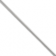Picture of Sterling Silver 2mm Round Snake Chain bracelet