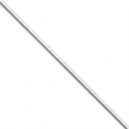 Picture of Sterling Silver 1.25mm Square Snake Chain