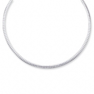 Picture of Sterling Silver 3mm Cubetto Necklace chain