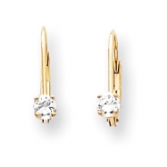 Picture of 14k A Diamond leverback earring