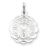 Picture of Sterling Silver Special Mom Disc Charm