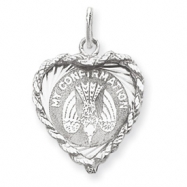 Picture of Sterling Silver My Confirmation Disc Charm