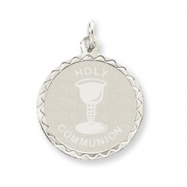 Picture of Sterling Silver Holy Communion Disc Charm