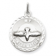 Picture of Sterling Silver My Confirmation Disc Charm