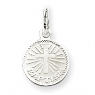 Picture of Sterling Silver Baptism Disc Charm