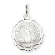 Picture of Sterling Silver Graduation Day Disc Charm