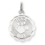 Picture of Sterling Silver Its a Boy Charm