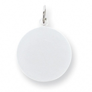 Picture of Sterling Silver Engraveable Round Disc Charm