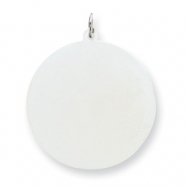 Picture of Sterling Silver Engraveable Round Disc Charm