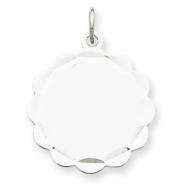 Picture of Sterling Silver Engraveable Disc Charm
