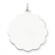 Picture of Sterling Silver Engraveable Disc Charm