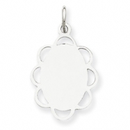 Picture of Sterling Silver Engraveable Disc Charm