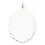 Picture of Sterling Silver Engraveable Disc Charm