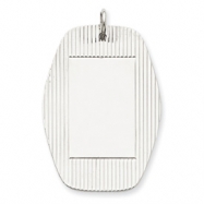 Picture of Sterling Silver Engraveable Disc Charm