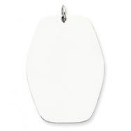 Picture of Sterling Silver Engraveable Disc Charm