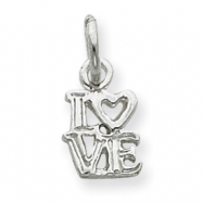 Picture of Sterling Silver Love Charm