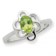 Picture of Sterling Silver Peridot Ring
