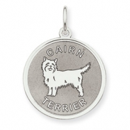 Picture of Sterling Silver Cairn Terrier Charm