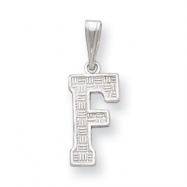 Picture of Sterling Silver Initial F Charm