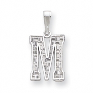 Picture of Sterling Silver Initial M Charm