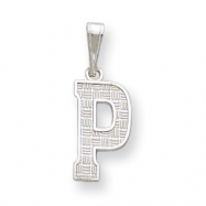 Picture of Sterling Silver Initial P Charm