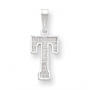 Picture of Sterling Silver Initial T Charm