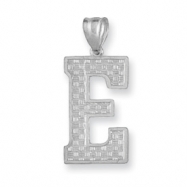 Picture of Sterling Silver Initial E Charm