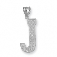 Picture of Sterling Silver Initial J Charm