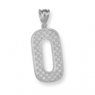 Picture of Sterling Silver Initial O Charm