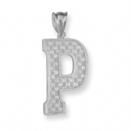 Picture of Sterling Silver Initial P Charm