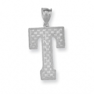 Picture of Sterling Silver Initial T Charm