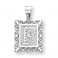 Picture of Sterling Silver Initial F Charm