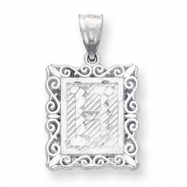 Picture of Sterling Silver Initial H Charm