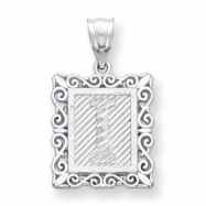 Picture of Sterling Silver Initial I Charm
