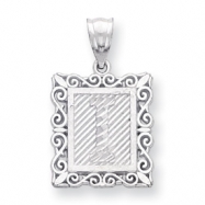 Picture of Sterling Silver Initial I Charm