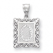 Picture of Sterling Silver Initial O Charm