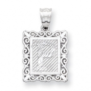 Picture of Sterling Silver Initial P Charm